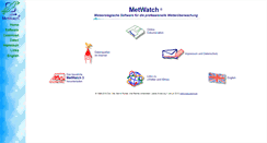 Desktop Screenshot of metwatch.de