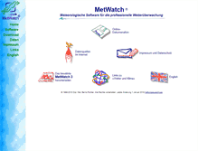 Tablet Screenshot of metwatch.de